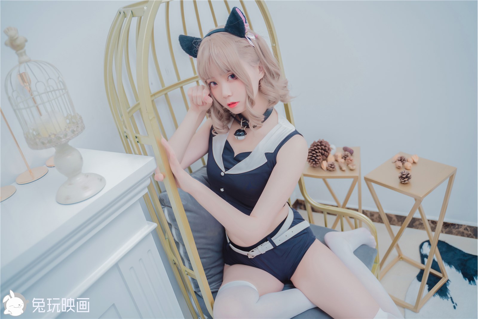 Rabbit Playing with Imagery VOL.070 Cute Meow Girlfriend(15)